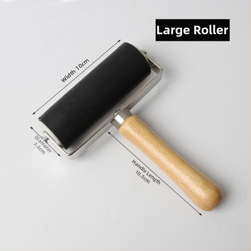 Set nástrojov na tlač s olejovou farbou a brúsnym valčekom pre detské umelecké tlač (kapacita 60 ml, jednorazové balenie)