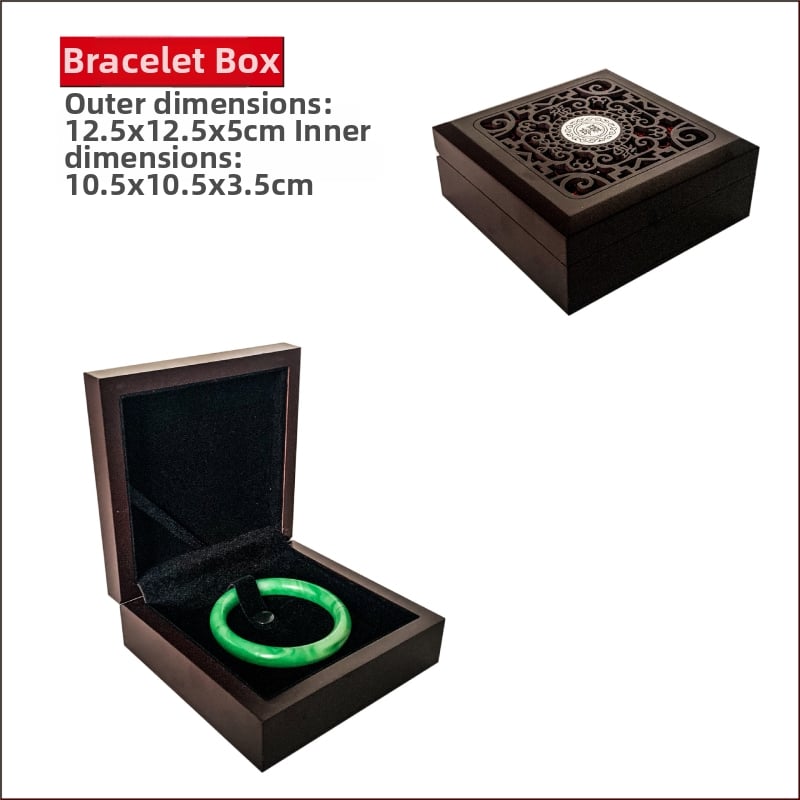 Drvena kutija za nakit s graviranjem i žutom svilenom unutrašnjošću, pogodna za narukvice, Buddhist perle i Bodhi dijelove te ogrlice; model 99, sveobuhvatno pakiranje, mogućnost tiska loga