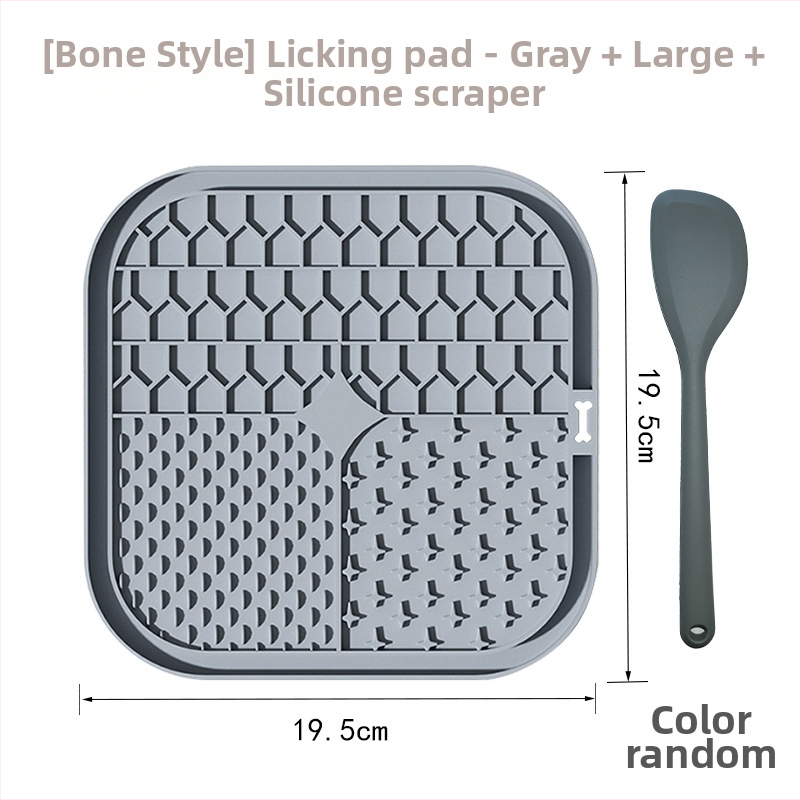 Szilikon nyalogató párna és lassú etető tál, több specifikáció, 50 db csomag