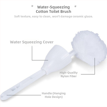 Toaletna četka za vrhunske sanitarne uređaje, plastična konstrukcija, kutija od 200 komada, težina 11 kg, lansirano u proljeće 2017.