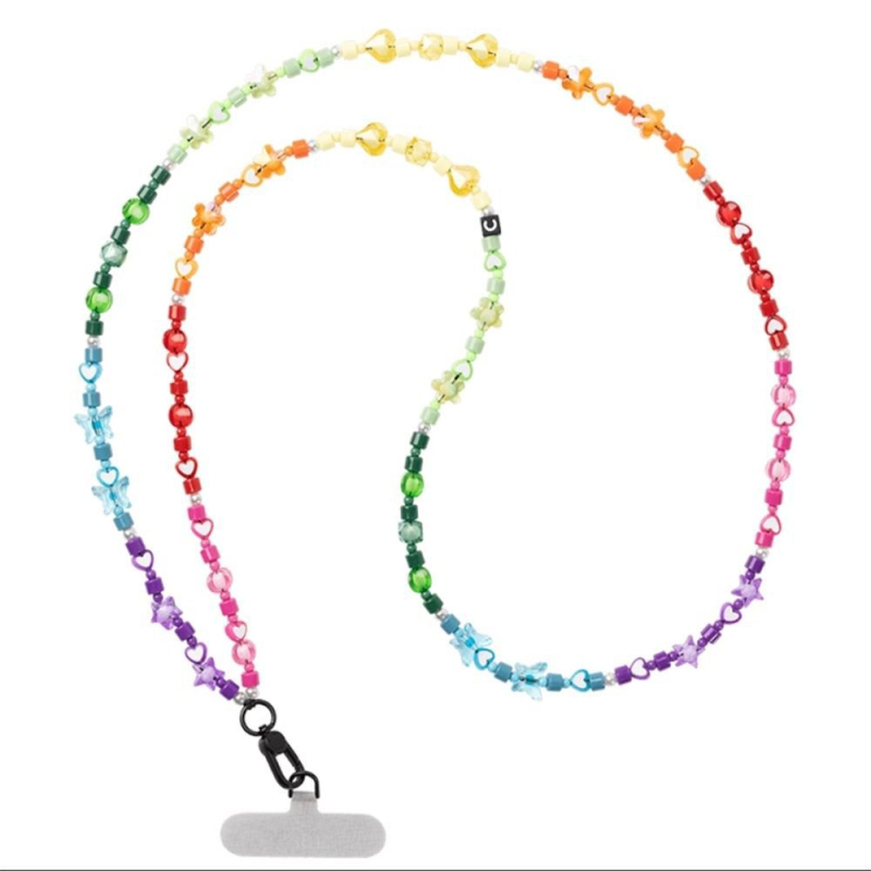 Narukvica za telefon na zapešće inspirirana Ouyang Nana — motiv šume i bijeli jelen (Materijal: matična biserna; Tip: narukvica za zapešće; Izlazak: proljeće 2025)