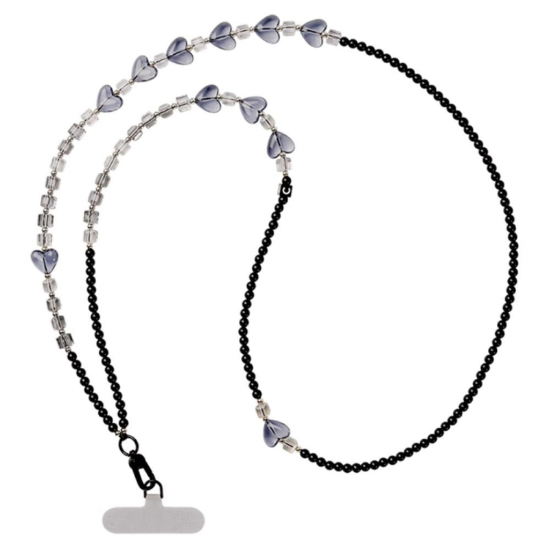 Narukvica za telefon na zapešće inspirirana Ouyang Nana — motiv šume i bijeli jelen (Materijal: matična biserna; Tip: narukvica za zapešće; Izlazak: proljeće 2025)