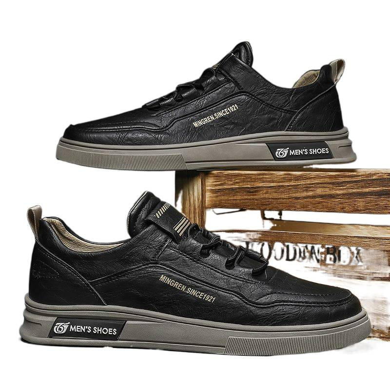 Unisex tenisice s gumom u potplatu, bočni zip, elastna traka za zatvaranje, latex ulošak, casual stil s okruglim prstom