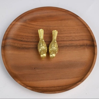 Mesing drška za ladicu s motivom ptice, 1 rupa, injekcijsko oblikovana, stil Light Luxury