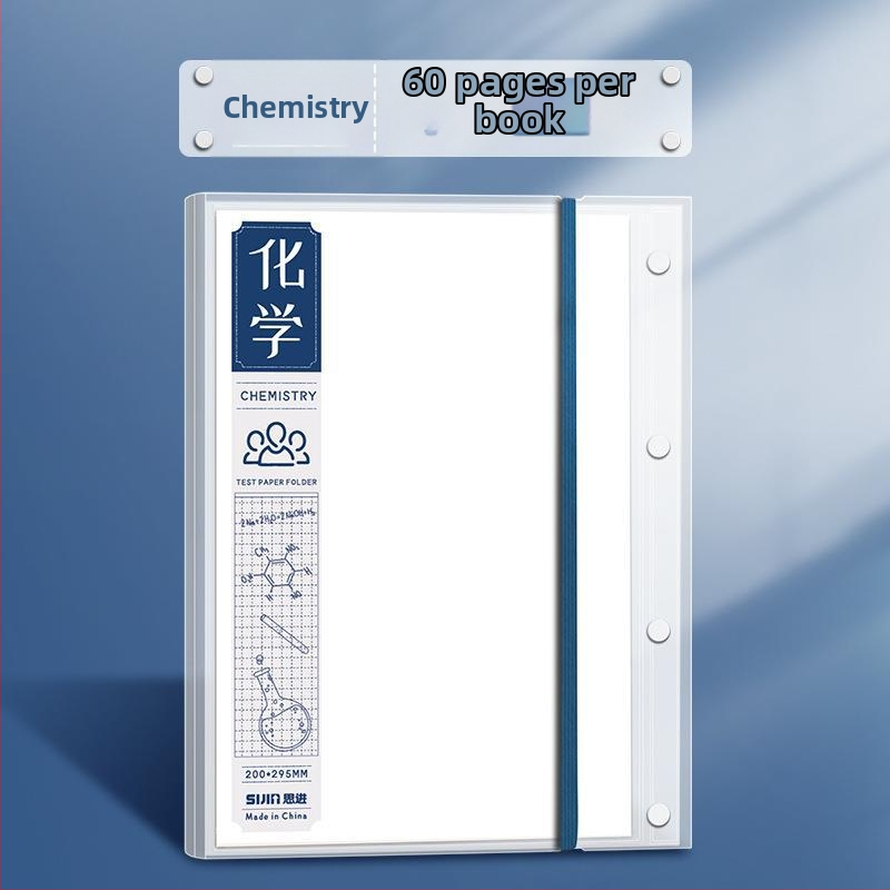 Sijin plastová zložka na dokumenty s priehľadnými vložkami, viacvrstvový organizátor, model CG002944, kapacita 60/40 strán