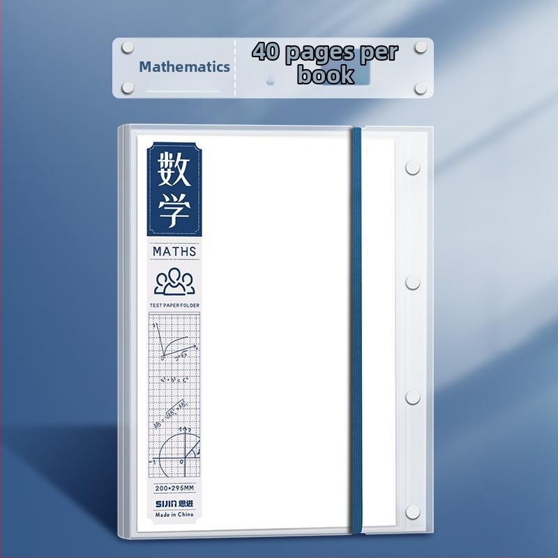 Sijin plastová zložka na dokumenty s priehľadnými vložkami, viacvrstvový organizátor, model CG002944, kapacita 60/40 strán