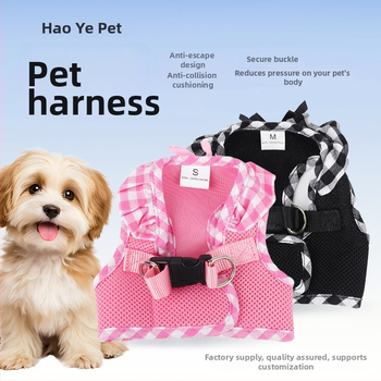 Kutyahám mellény, fényvisszaverő, légáteresztő poliészter, állítható