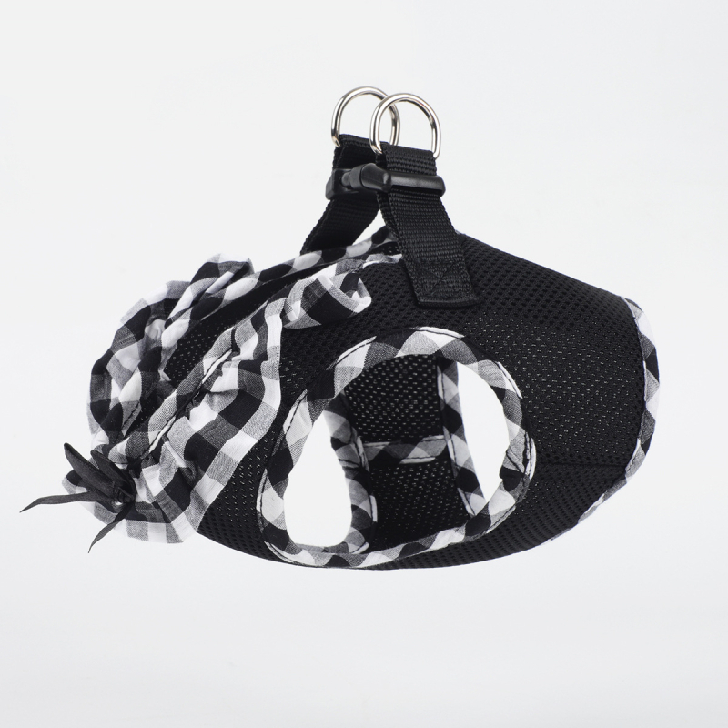 Kutyahám mellény, fényvisszaverő, légáteresztő poliészter, állítható