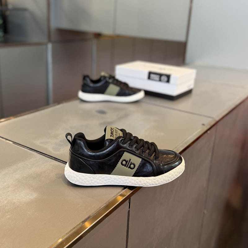 Muške tenisice s vezicama, casual stil, sintetička koža, niski gornji dio, okrugli vrh, proljeće