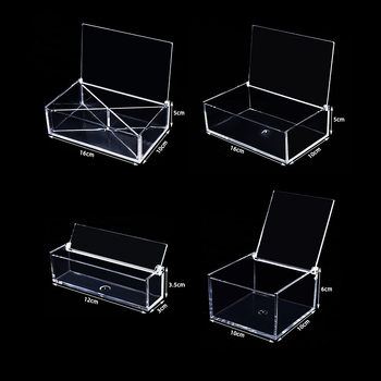 Mikro tájkép akril doboz DIY élelmiszer-tároláshoz fedéllel, PS injekciós forma, modell JA-3010
