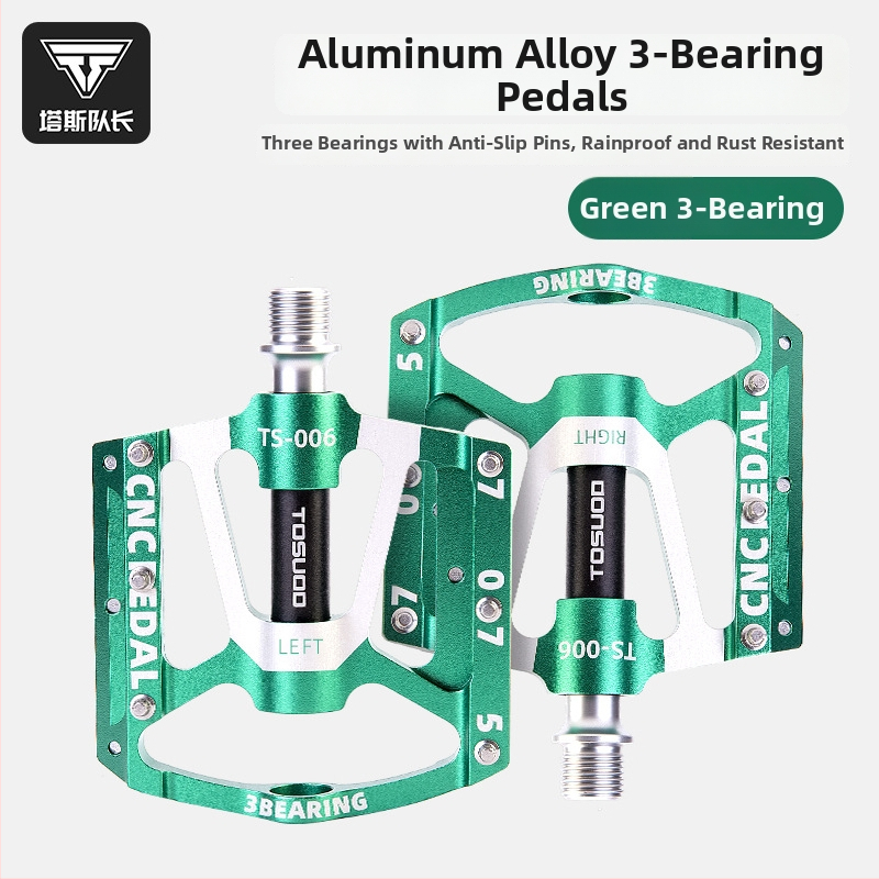 Pedálok hegyi és országúti kerékpárokhoz, modell JT1697, anyag: alumínium ötvözet + molibdén acél, univerzális illeszkedés