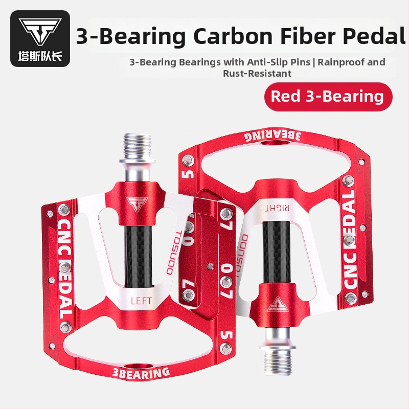 Pedálok hegyi és országúti kerékpárokhoz, modell JT1697, anyag: alumínium ötvözet + molibdén acél, univerzális illeszkedés