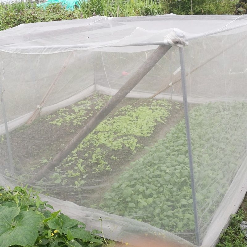 Комплект мрежесто покривало против вредители за овощни дървета и зеленчуци — защита от белокрилка, птици и слънце (3 части). Марка Unique