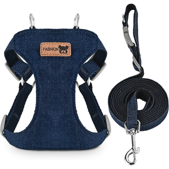 Denim postroj za pse, Miran, podesiv