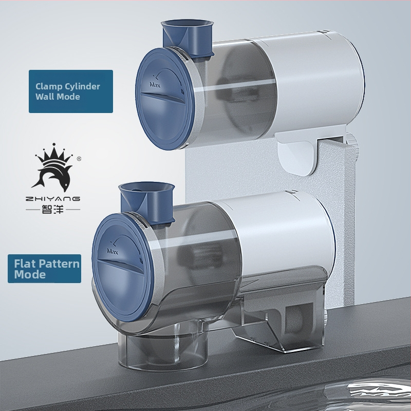 Zhiyang hranilnik automat pentru acvariu – alimentare programată cu peleti pentru pești ornamentali, material ABS