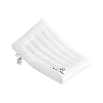 Ορθογώνιο μαξιλάρι χαμηλού προφίλ, υπερ-λεπτό σχέδιο; γέμισμα: 65% ίνες σόγιας + 35% αντιβακτηριακές ίνες; κάλυμμα 100% βαμβάκι; αντιβακτηριακό και κατά των ακάρεων για έναν χρήστη