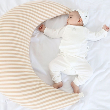 Νεογέννητο μαξιλάρι θηλασμού σε σχήμα U, γέμισμα 95% βαμβάκι, ύφασμα 100% βαμβάκι, πλένεται