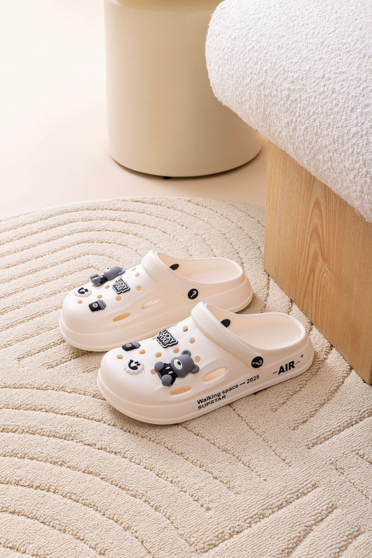 Crocs muške sandale za plažu, EVA gornja i potplat, stražnji remen, injekcijski oblikovan potplat