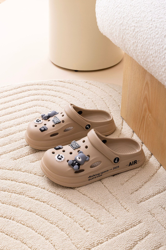 Crocs muške sandale za plažu, EVA gornja i potplat, stražnji remen, injekcijski oblikovan potplat