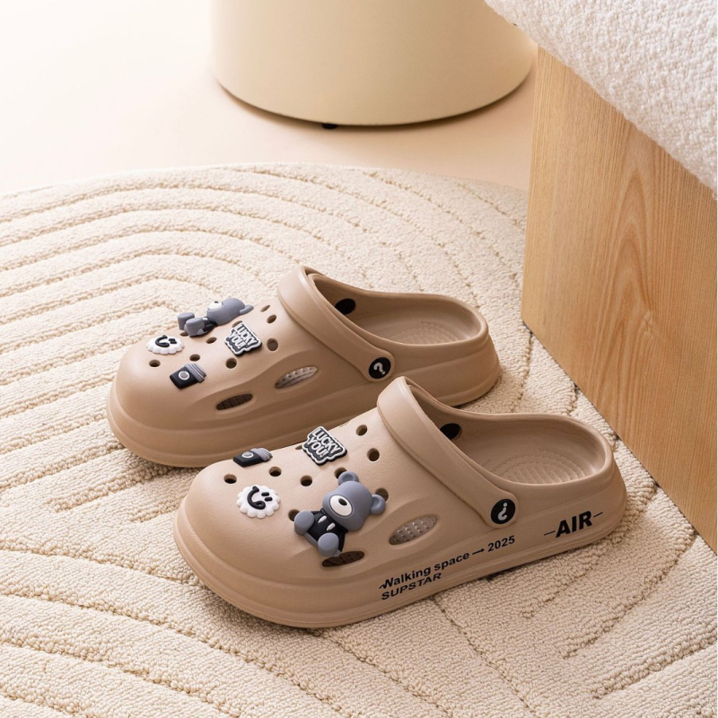 Crocs muške sandale za plažu, EVA gornja i potplat, stražnji remen, injekcijski oblikovan potplat