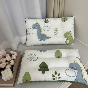 Παιδικό μαξιλάρι-φασόλι με ορθογώνιο σχήμα και σχέδιο καρτούν, γέμισμα από ίνες σόγιας, πολυεστερικό ύφασμα, βάρος έως 0,5 kg