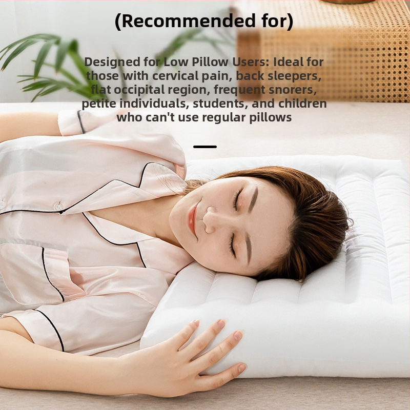 Podporný vankúš na krk, dvojité balenie, výška 1–5 cm, výplň polyesterové vlákno, prateľný