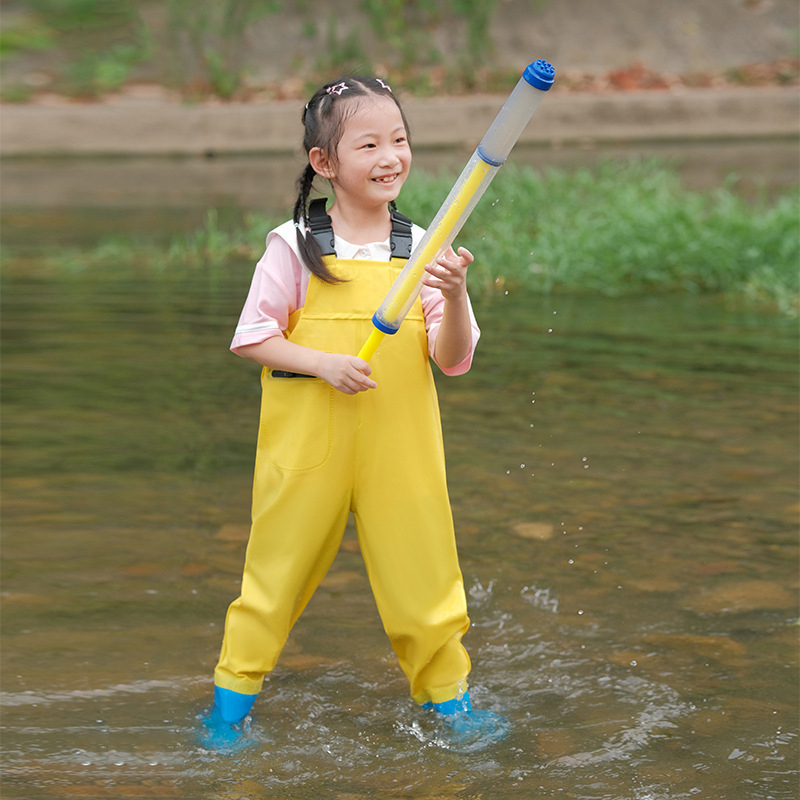 Unisex PVC čizme za kišu, visok vrat, vodootporne, okrugla vrh, proljeće 2025