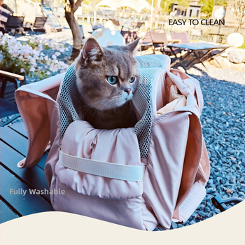 Torba za kućne ljubimce od poliestera, kapacitet: mačka do 6 kg, pas do 5 kg, jednofarbna, meka konstrukcija