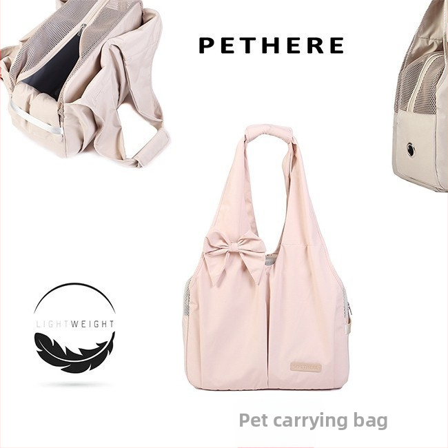 Torba za kućne ljubimce od poliestera, kapacitet: mačka do 6 kg, pas do 5 kg, jednofarbna, meka konstrukcija