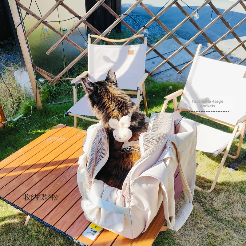 Torba za kućne ljubimce od poliestera, kapacitet: mačka do 6 kg, pas do 5 kg, jednofarbna, meka konstrukcija