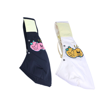 Geantă sling pentru animale de companie, pentru pisici și câini mici, cu gaură pentru cap, portabilă pentru exterior (bumbac • Modelul 4 • moale mediu)