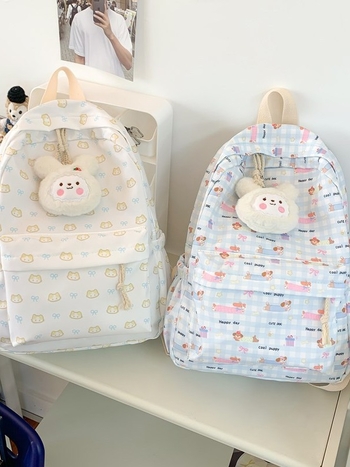 Rucsac în stil street fashion, material Oxford, închidere cu fermoar, primăvara 2025, căptușeală poliester, buzunar pentru telefon, compartiment interior