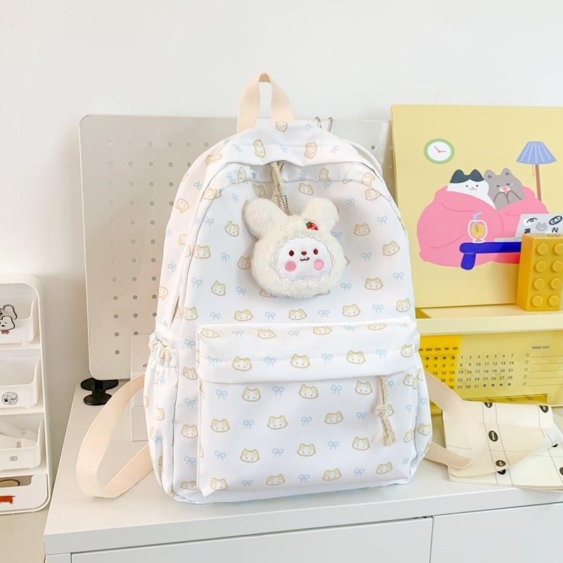 Rucsac în stil street fashion, material Oxford, închidere cu fermoar, primăvara 2025, căptușeală poliester, buzunar pentru telefon, compartiment interior