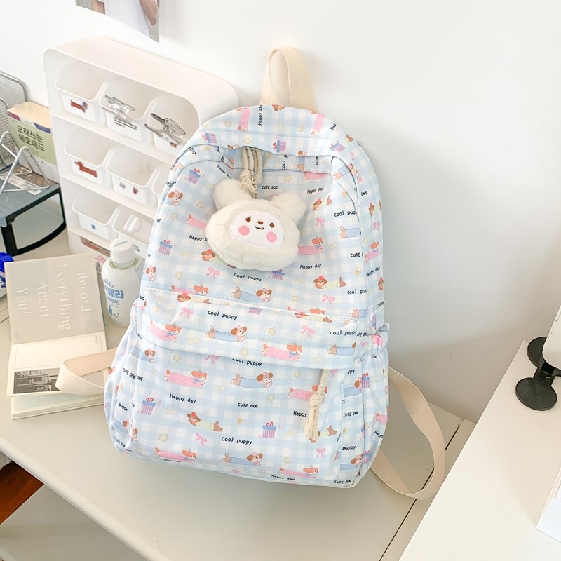 Rucsac în stil street fashion, material Oxford, închidere cu fermoar, primăvara 2025, căptușeală poliester, buzunar pentru telefon, compartiment interior