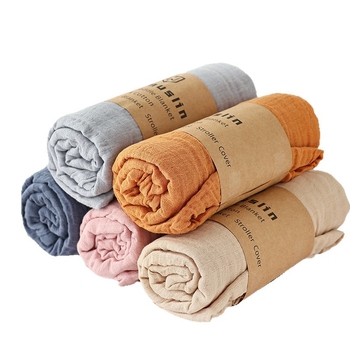 Înfășare pentru nou-născuți — Small Checkered Swaddle, 100% bumbac, model monocrom