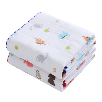 Cuvertură wrap din bumbac pentru bebeluși – moale pentru nou-născuți (0–12 luni), cu modele animale/desene animate, potrivită pentru primăvară, toamnă și iarnă