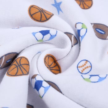 Swaddle za novorođenče, jednodijelni sloj, 95%+ pamuka, punjenje pamukom, nasumični uzorak