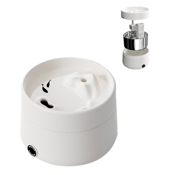 Posuda za vodu za kućne ljubimce od nehrđajućeg čelika s automatskim hranjenjem i grijačem vode s konstantnom temperaturom za pse i mačke