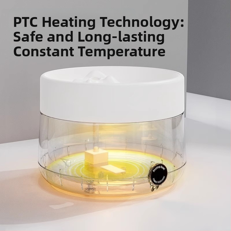 Posuda za vodu za kućne ljubimce od nehrđajućeg čelika s automatskim hranjenjem i grijačem vode s konstantnom temperaturom za pse i mačke