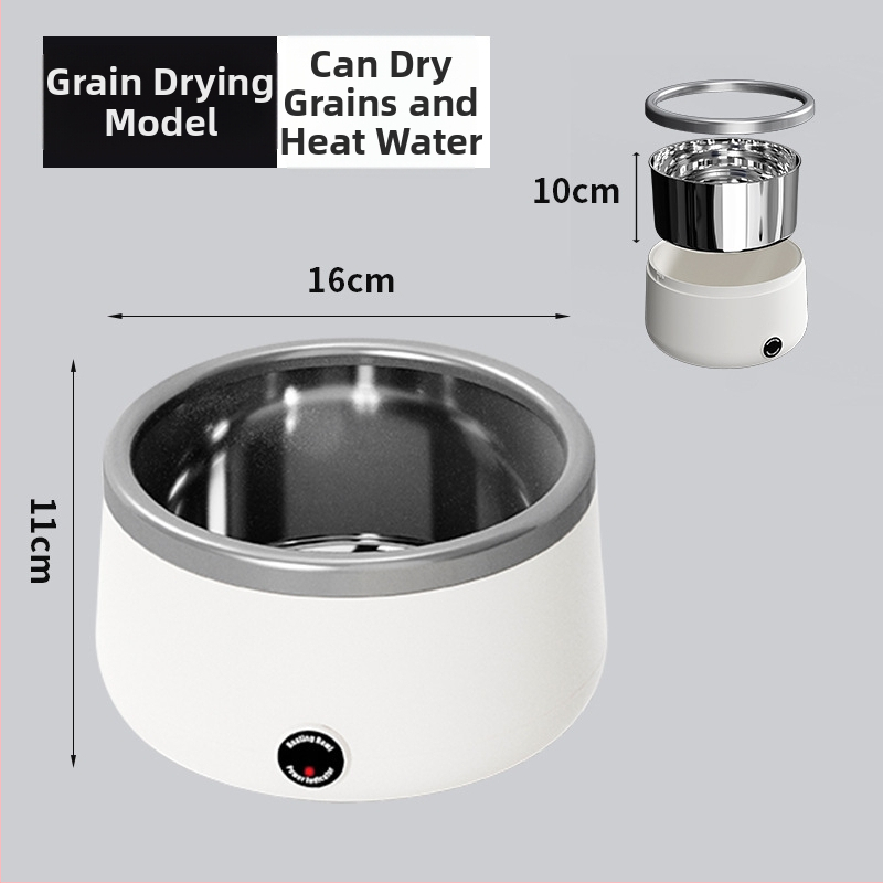 Posuda za vodu za kućne ljubimce od nehrđajućeg čelika s automatskim hranjenjem i grijačem vode s konstantnom temperaturom za pse i mačke