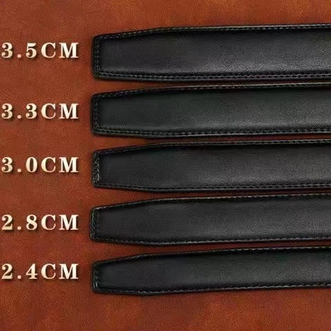 Curea de bărbați din piele naturală, construcție din două straturi de piele de vițel, cataramă din aliaj, închidere cu știft, lățime 2–4 cm