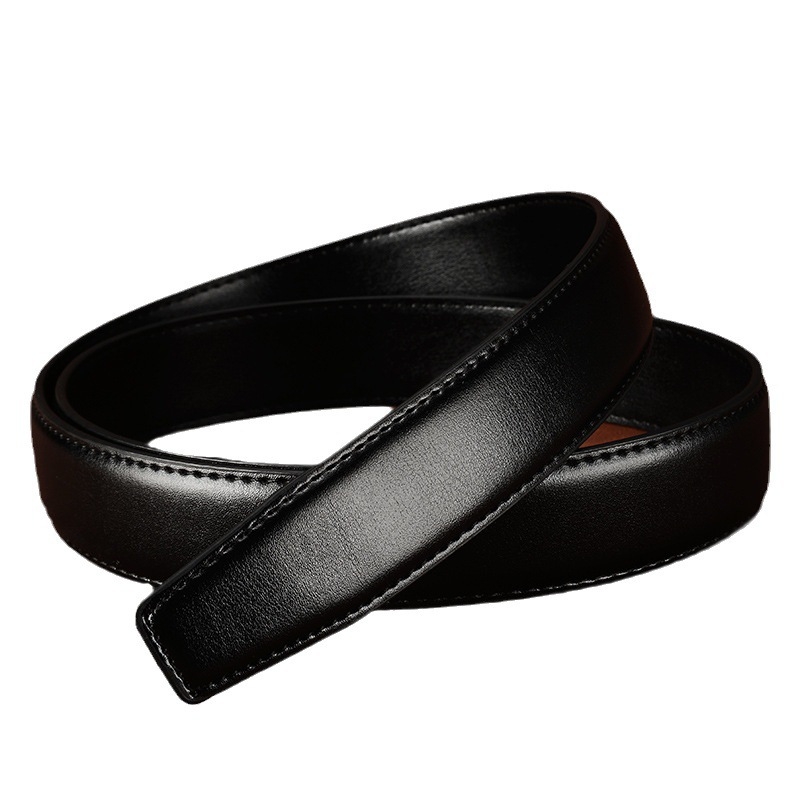 Curea de bărbați din piele naturală, construcție din două straturi de piele de vițel, cataramă din aliaj, închidere cu știft, lățime 2–4 cm