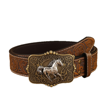 PU kožni pojas s udubljenim uzorkom, kopča od legure, kopčanje pločastim tipom, širina 2–4 cm