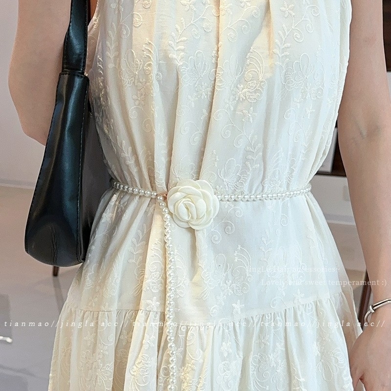 Lanț talie, Material: Plastic, Lungime: 110 cm, Lățime: 2-4 cm, Stil: Elegant