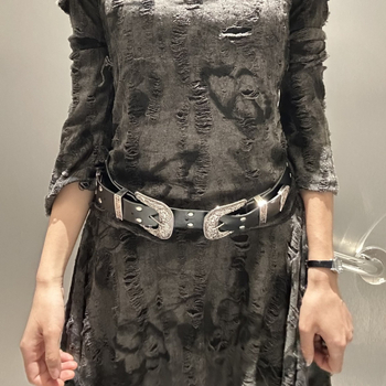 Ženski pojas od PU kože s PIN kopčom, kopča od legure, dvostruki nit, širina 2–4 cm, proljeće 2025