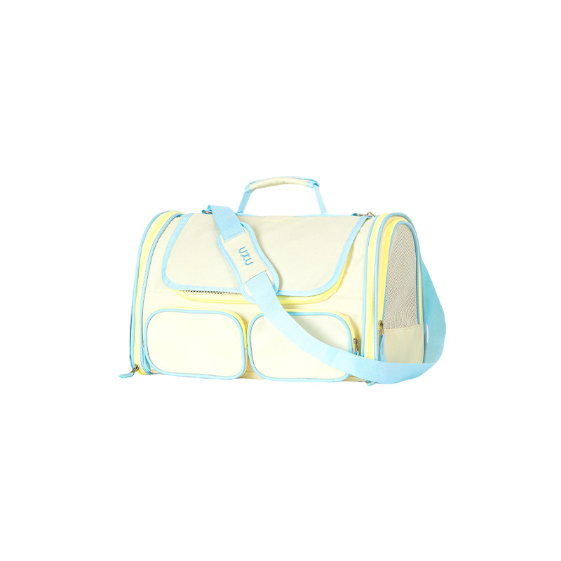 Torba za kućne ljubimce za mačke i pse - Oxford materijal, lagana, crossbody dizajn, veliki kapacitet