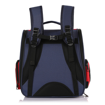 Geantă pentru animale de companie – rucsac portabil, respirabil, pentru pisici și câini, cu bretele frontale și crossbody (Poliester; Origine: Hebei; Duritate: Medie)