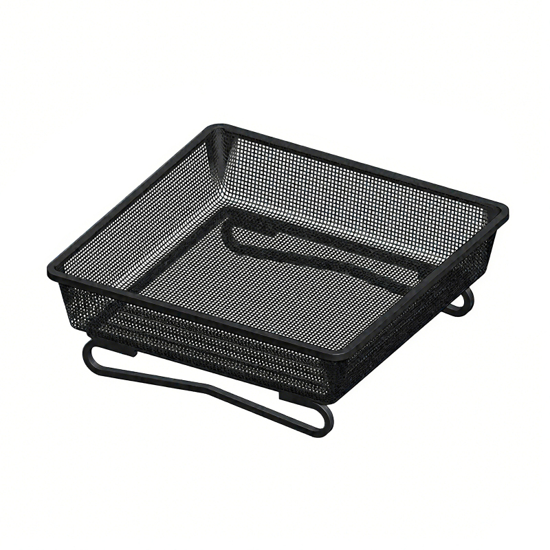 Hrănitoare pentru păsări din Fier forjat, plasă pătrată din sârmă, alimentare manuală, pentru grădină în aer liber și acvariu