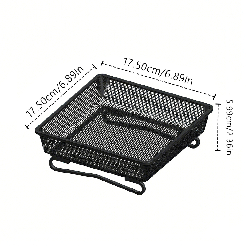 Hrănitoare pentru păsări din Fier forjat, plasă pătrată din sârmă, alimentare manuală, pentru grădină în aer liber și acvariu