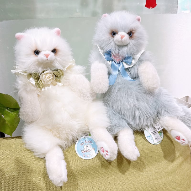 Rucsac pluș cu pisică - pluș foarte moale, umplutură PP bumbac, 14+ ani